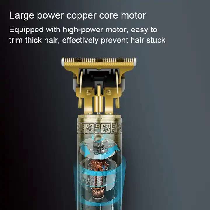 Elite Gold Electric Hair Clipper Shaver Beard Grooming Set