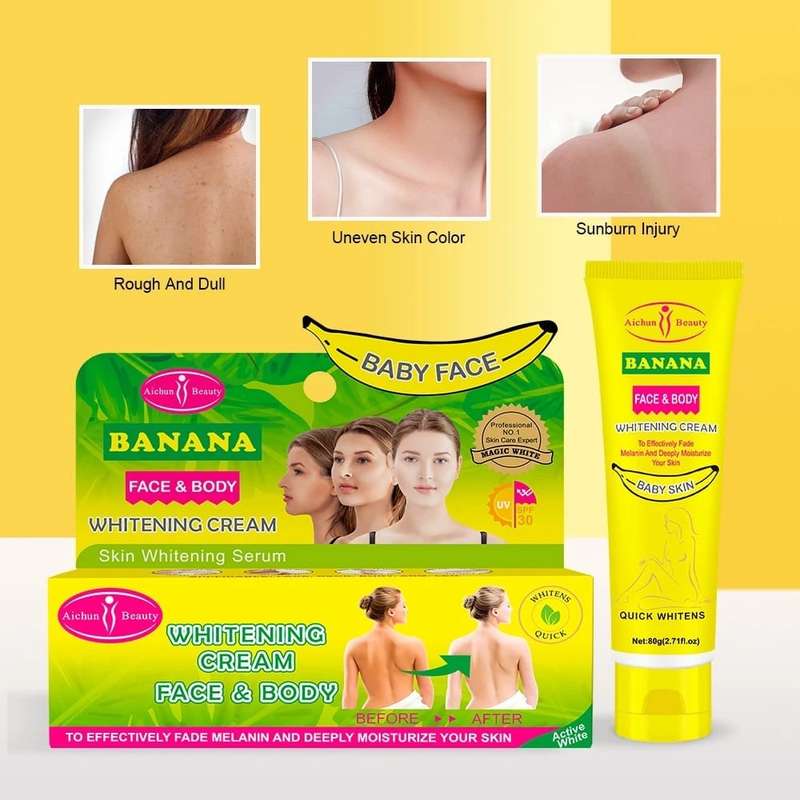 Banana Magic Whitening Cream For Any Skin Tone, Whitening Cream for Face & Body