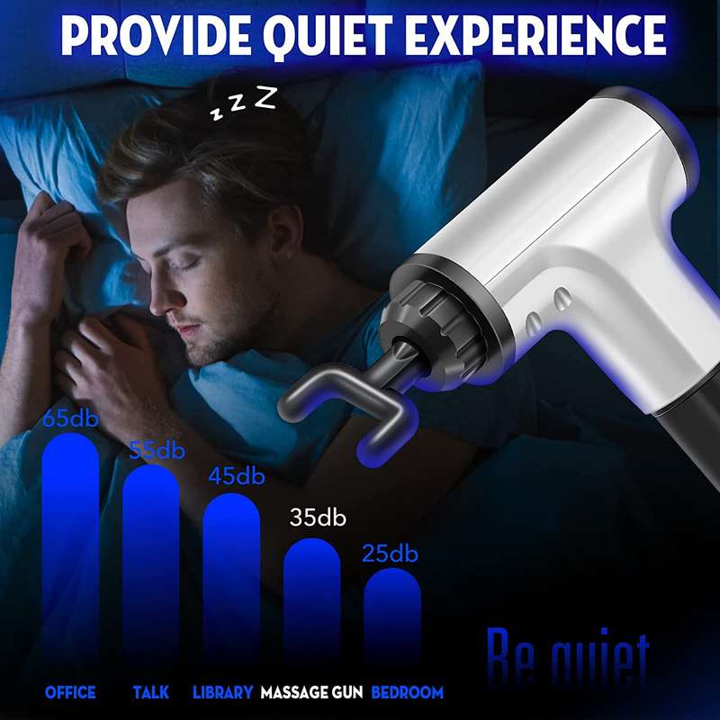 Massager With 4 Massage Tips 6 Speed