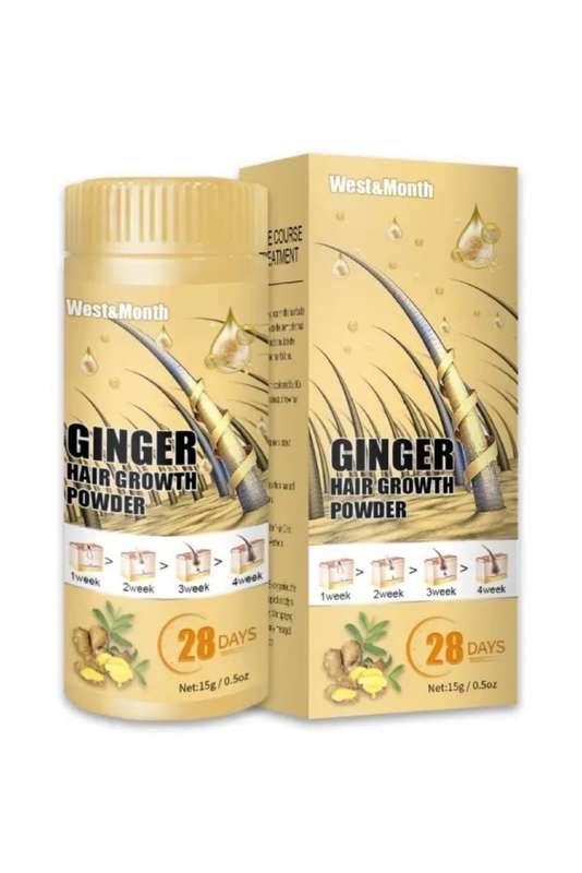 Ginger Hair Growth Powder for Thicker Fuller Hair 15g