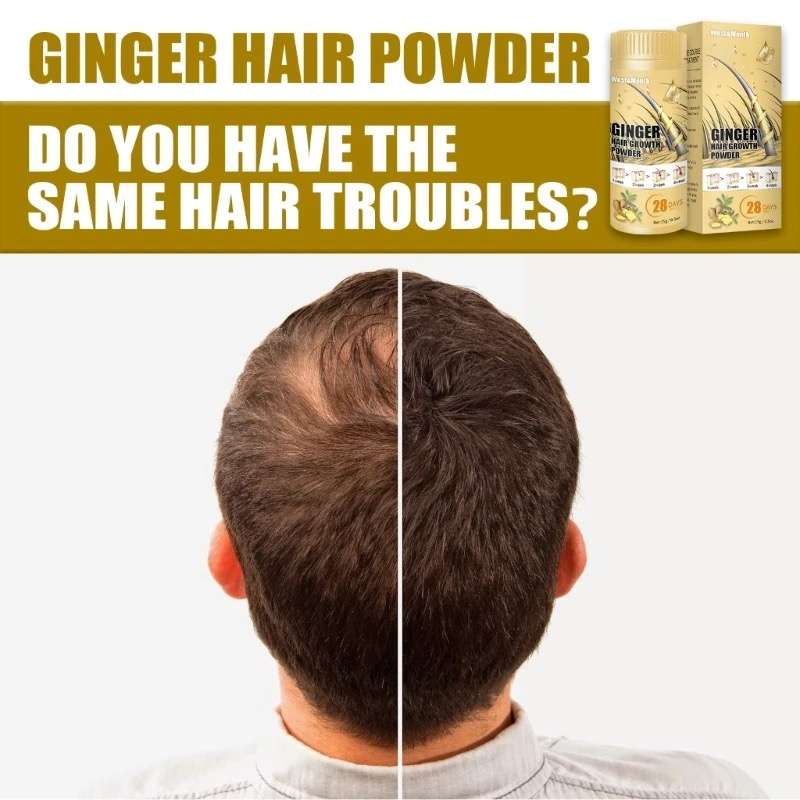 Ginger Hair Growth Powder for Thicker Fuller Hair 15g
