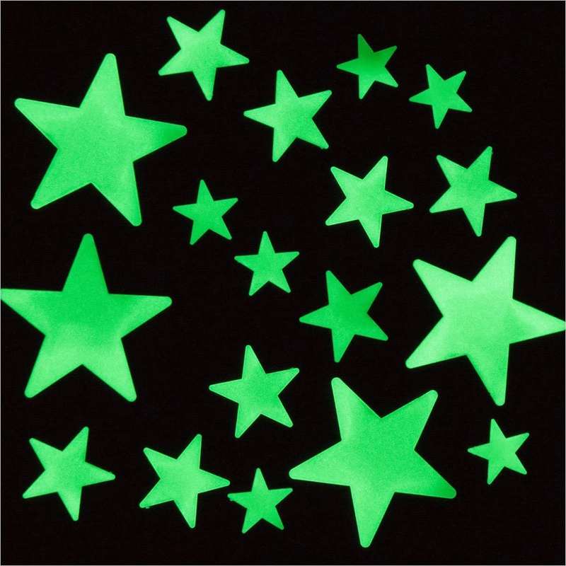 Glow In The Dark Stickers 2 Box Of 12