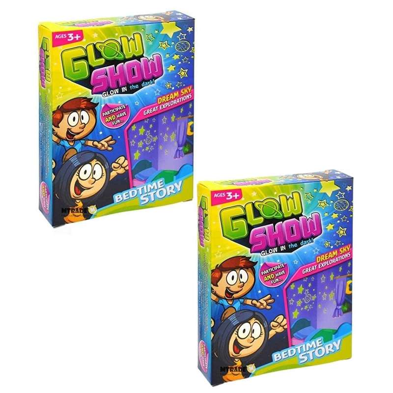 Glow In The Dark Stickers 2 Box Of 12