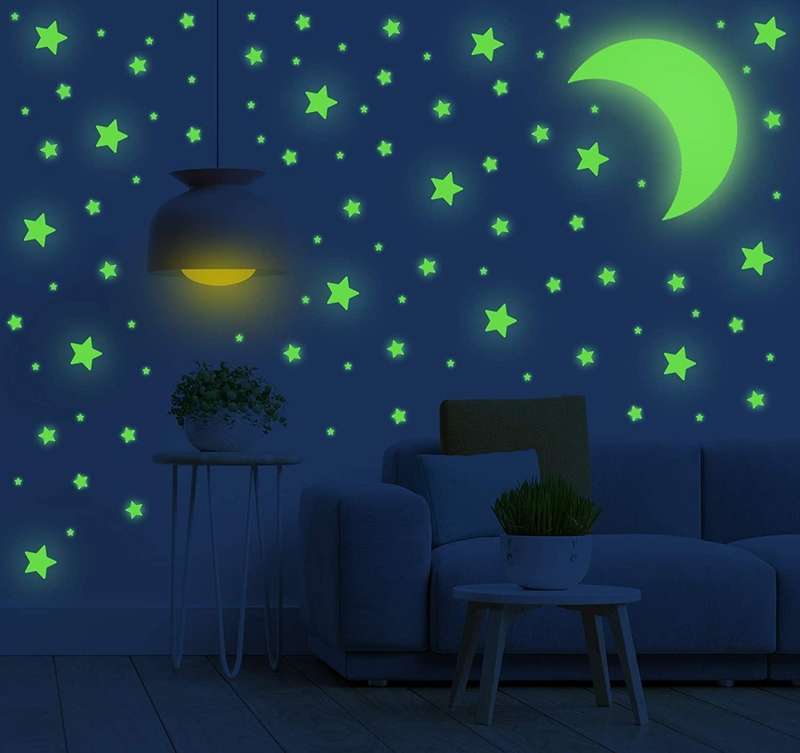 Glow In The Dark Stickers 2 Box Of 12