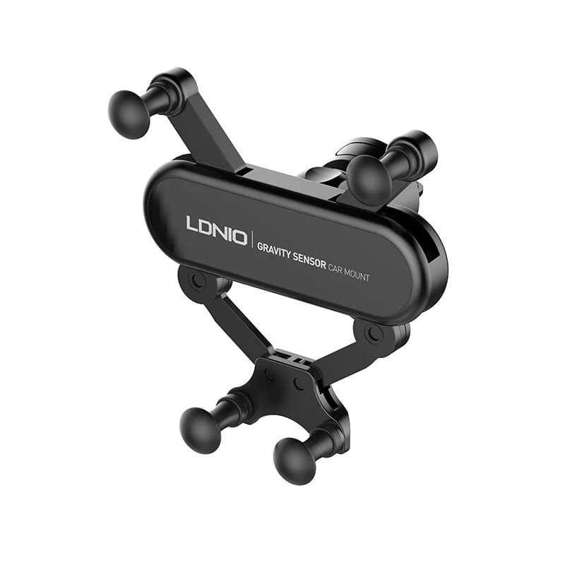 Gravity Car Phone Holder with Air Vent Clip Auto-Lock Mechanism MG03