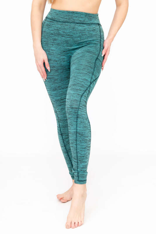 High Waist Sports Fitness Leggings With Pockets