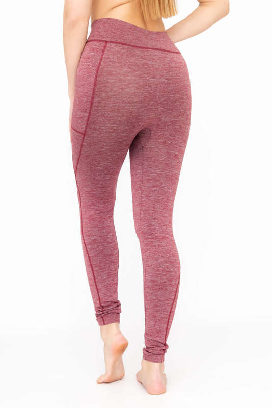 High Waist Sports Fitness Leggings With Pockets