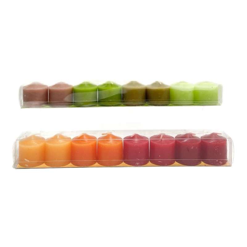 Highly Scented Long Lasting Candles-Gift Set - 8 pcs