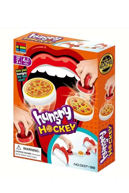 Hungry Hockey Table Top Pizza Game
