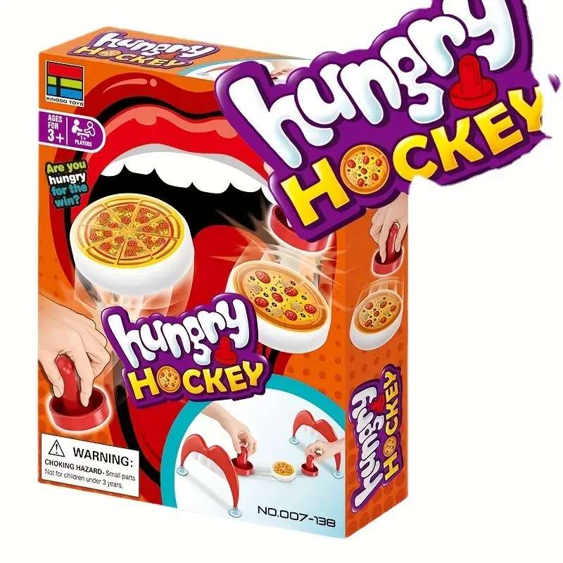 Hungry Hockey Table Top Pizza Game