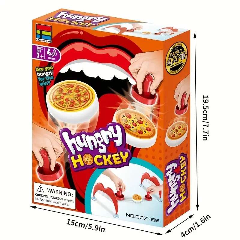 Hungry Hockey Table Top Pizza Game