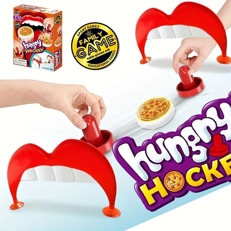 Hungry Hockey Table Top Pizza Game