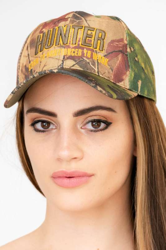 Hunter Forced Baseball Cap 6 Panel