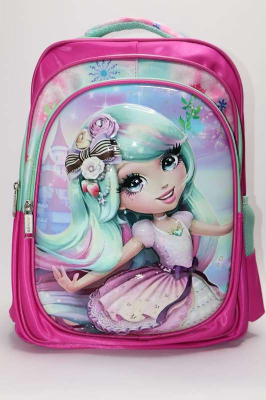 3D Cartoon Kids Backpack School Bag