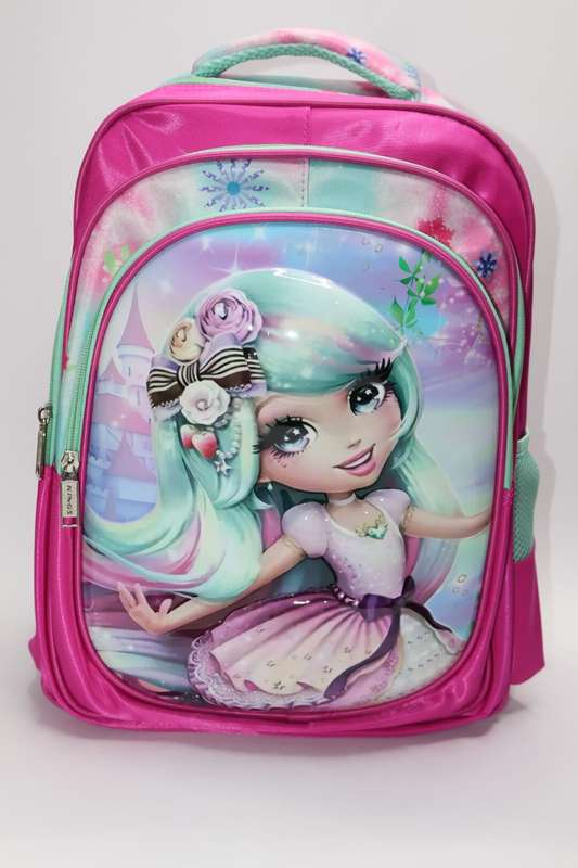 3D Cartoon Kids Backpack School Bag