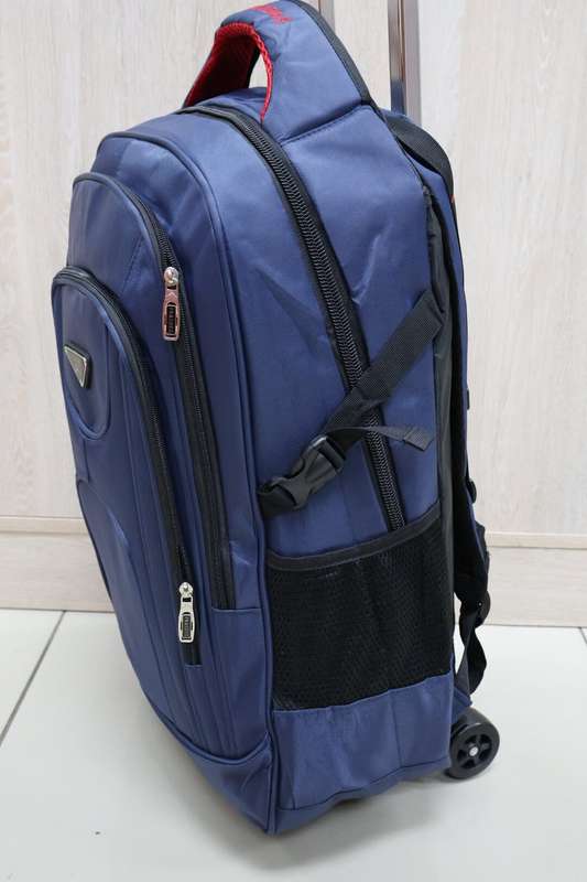 PRASDOS Maxi Trolley Backpack School Bag - Travel Bag 60cm X 40cm With Multiple Compartments