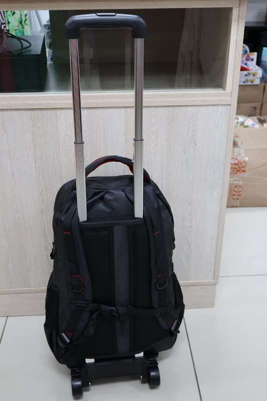 PRASDOS Maxi Trolley Backpack School Bag - Travel Bag 60cm X 40cm With Multiple Compartments