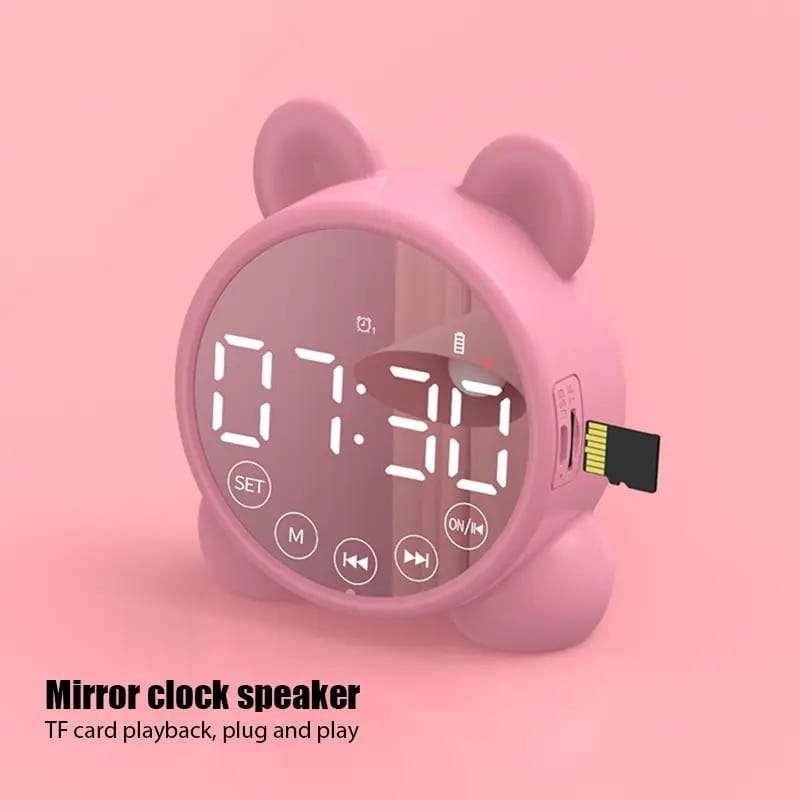 Bluetooth MP3 Alarm Clock with LCD Display