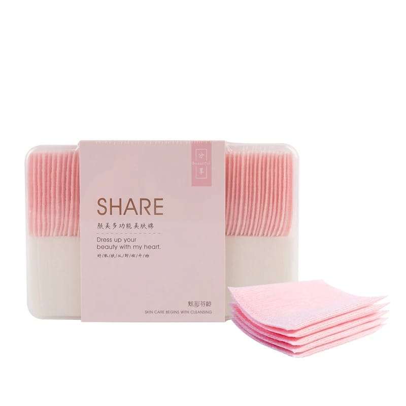 Makeup Remover And Nail Polish Remover Pad Sheet Set