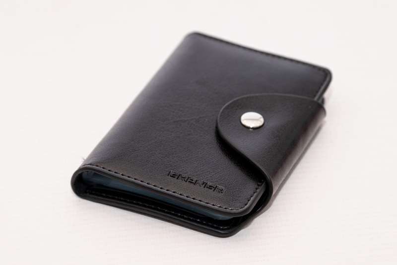 Black Credit Card Sleeve Wallet