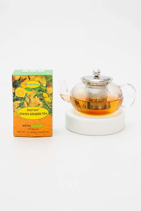 Instant Lemon Ginger Tea Box Of 10