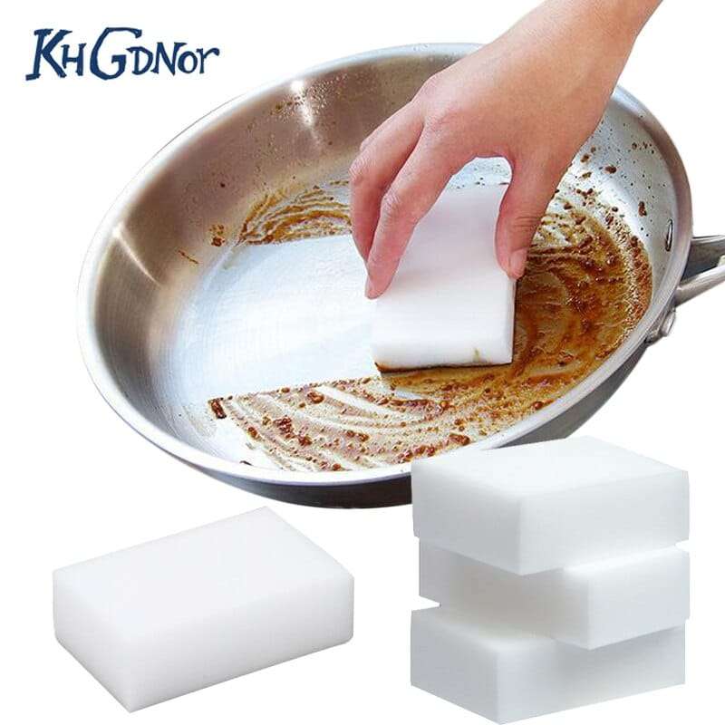 Magic Wipe - Multi-Functional Melamine Durable Cleaning Sponge House Bathroom Office Floor Wall D...