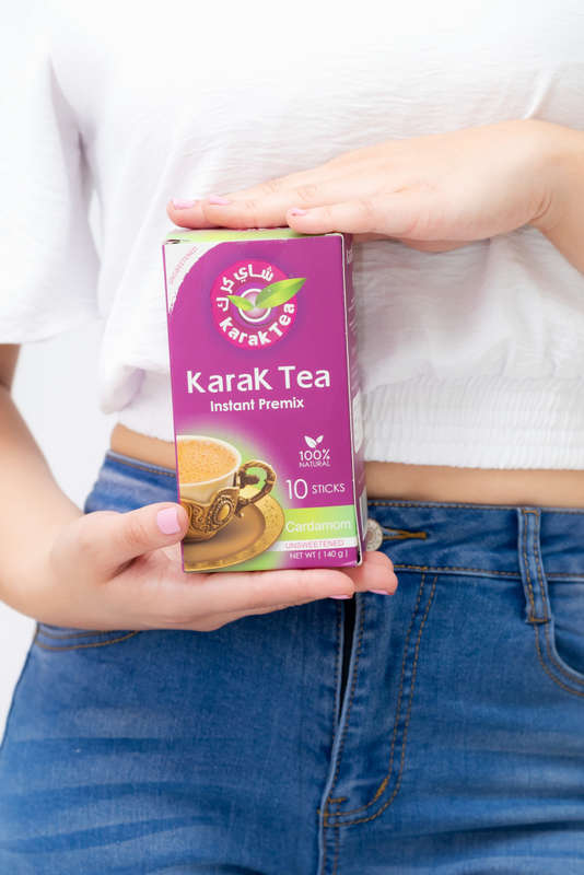 Karak Tea Cardamom Sticks Box of 10 Unsweetened