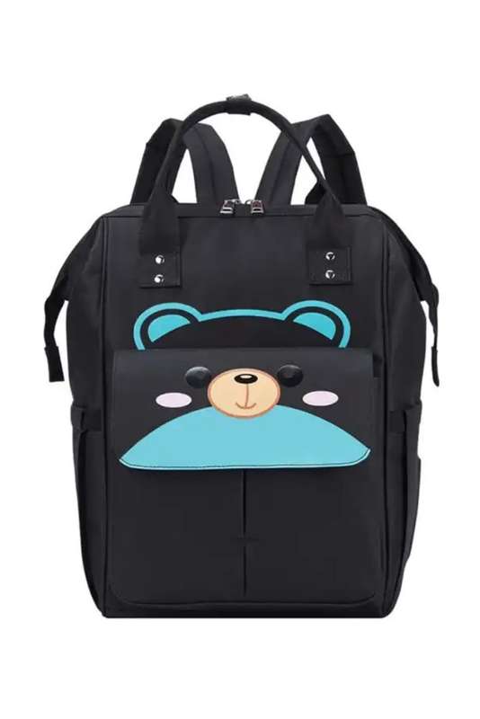 Kids School Universal Backpack With Multiple Compartments Black