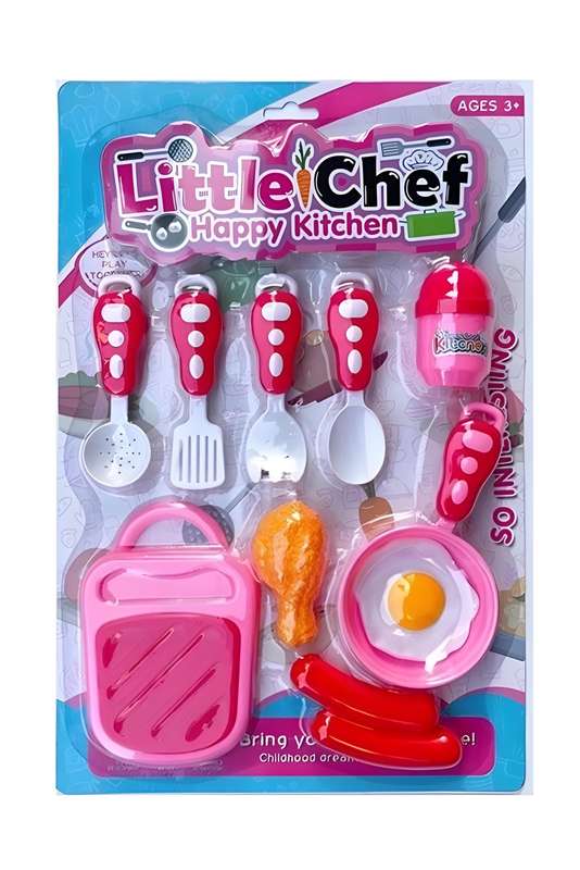 Kitchen Small Tool Set for Kids Multi Color 12 Piece Set