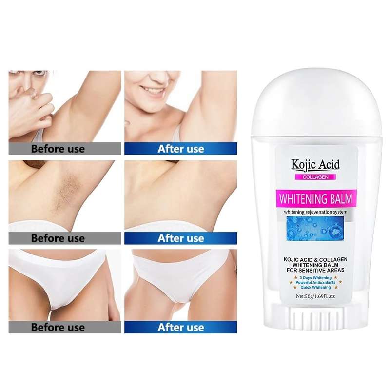 Kojic Acid Collagen Whitening Balm For Sensitive Areas
