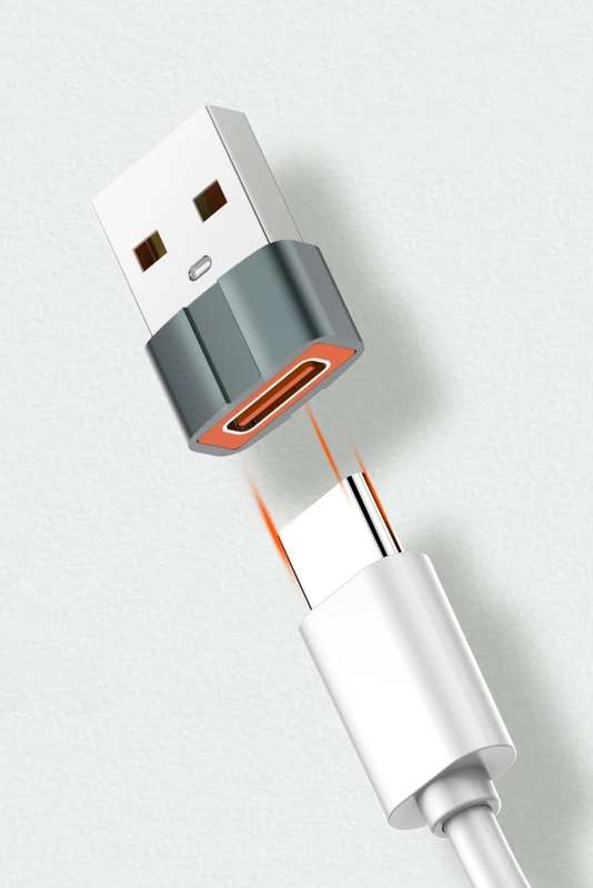 LDNIO Type C To USB Male Adapter