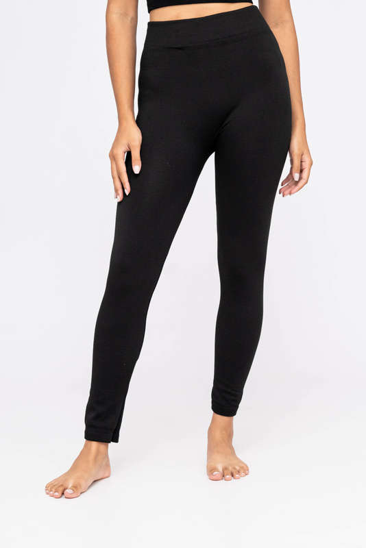 Low Waisted Fleeced Lined Leggings