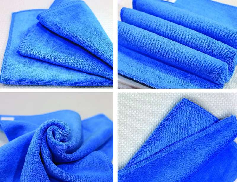 PACK OF 10 - Micro Fiber Cloth Cleaning, Soft Lint Free and Super Absorbent Microfiber Cloth