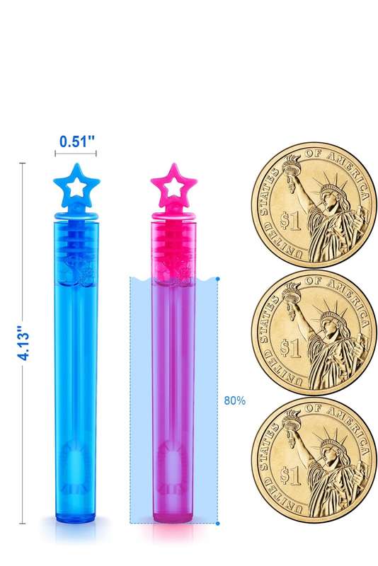 Mini Magic Foam Adhesive Bubble Wands 8ml