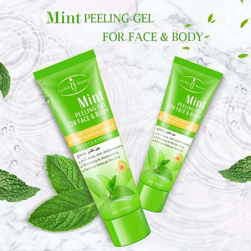 Mint Deep Cleaning Peeling Gel For Face and Body