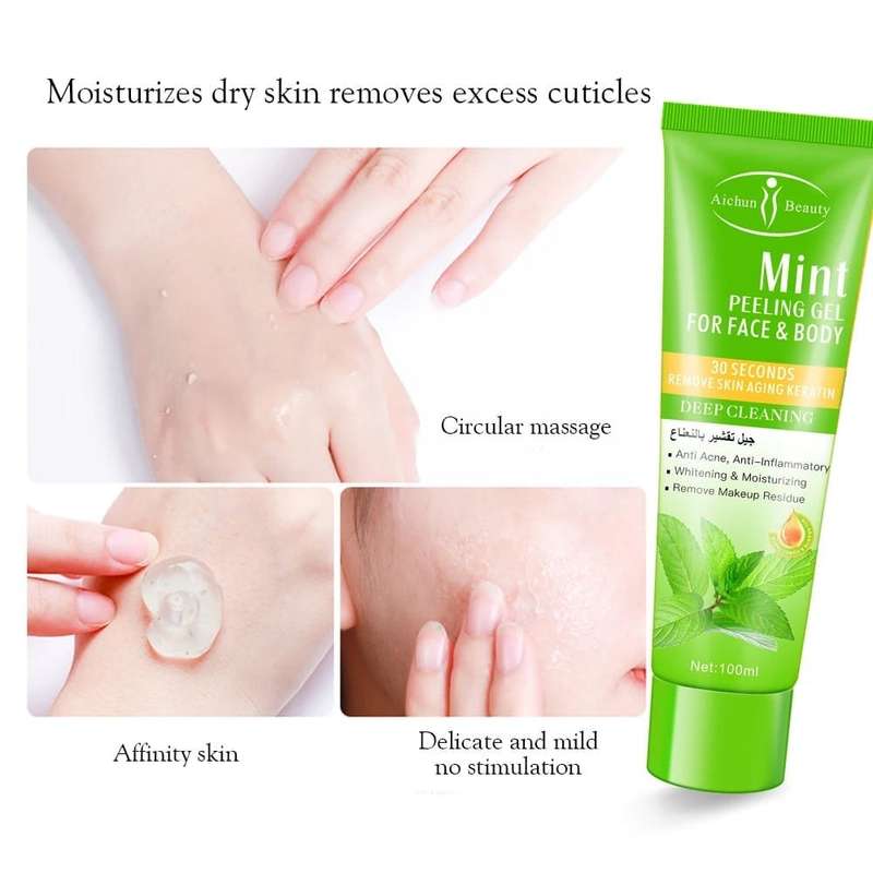Mint Deep Cleaning Peeling Gel For Face and Body