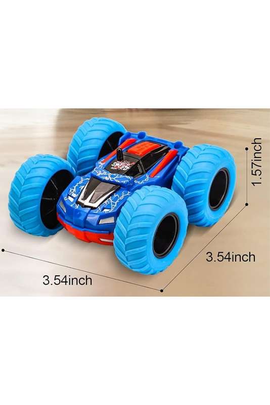 Monster Jeep Stunt Pullback Toy Car