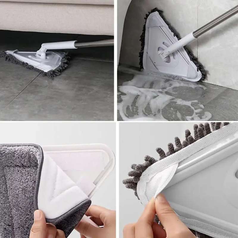 Multipurpose Window & Shower Door Cleaning Mop 3 In 1