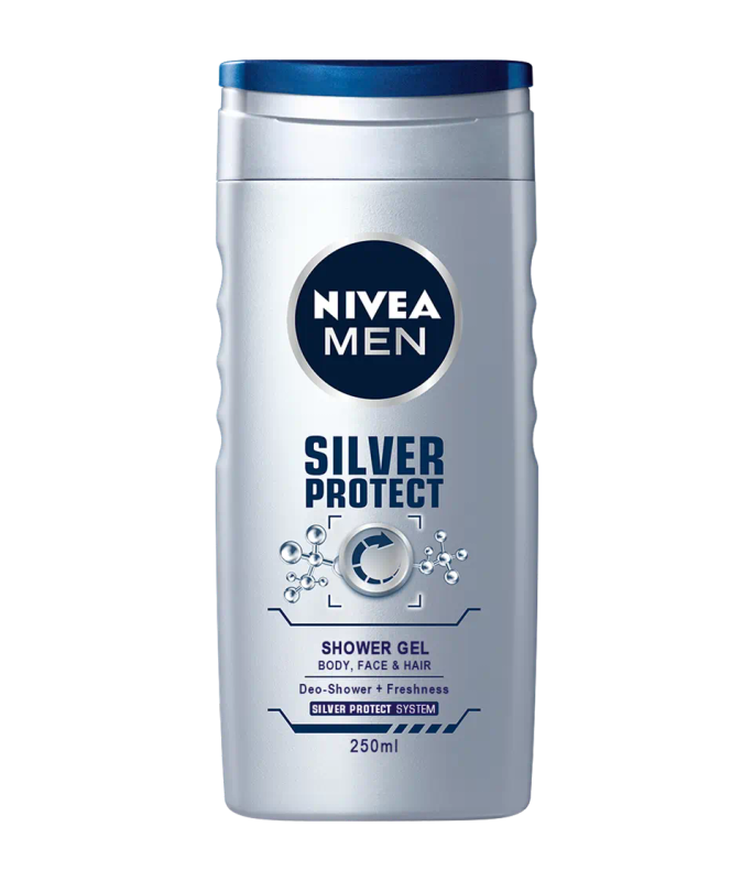 NIVEA Men Silver Protect Shower Gel 250ML