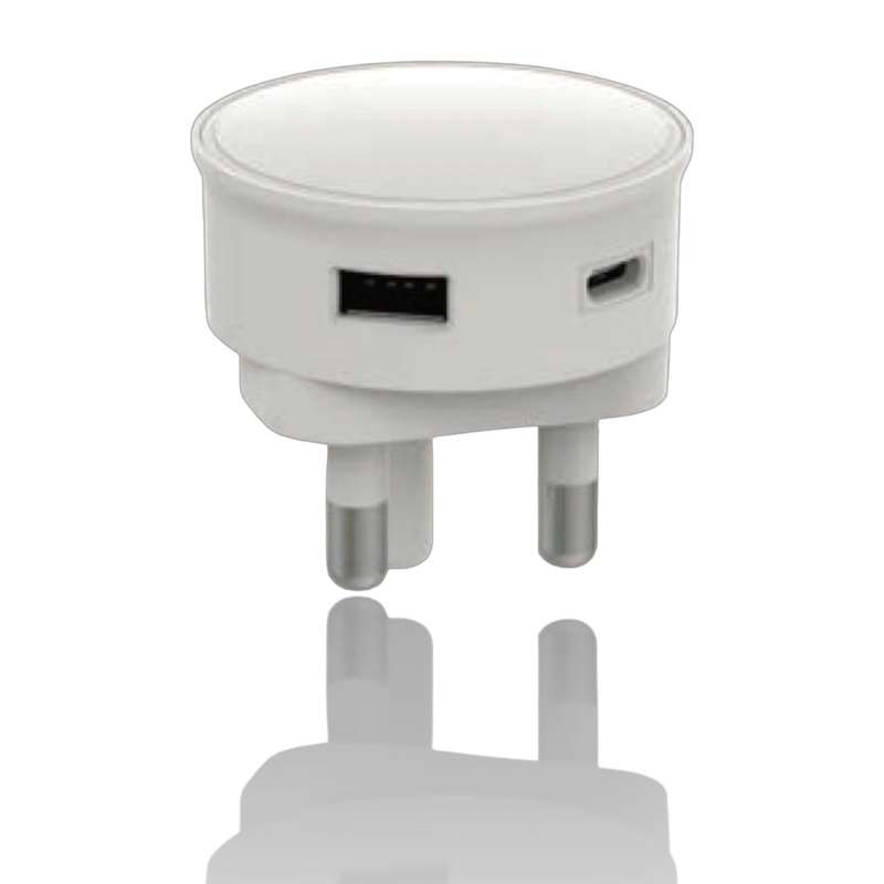 LESCO POG PLUG USB A + C PORT FAST CHARGE