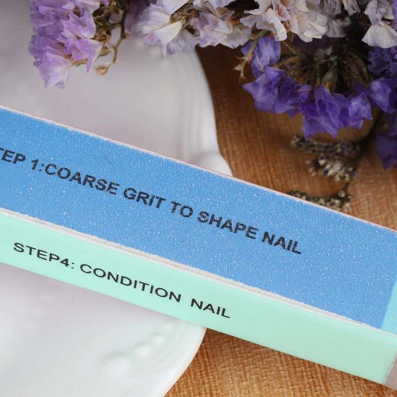 Nail File and Buffer Block 7 Way - Pack Of 7