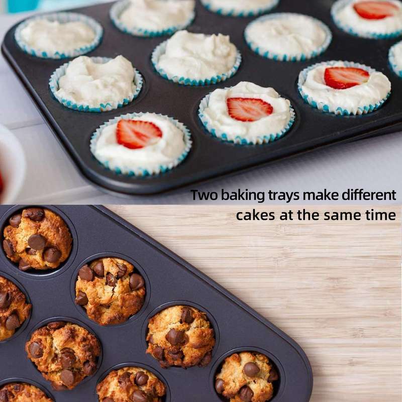 12 Cup Non Stick Cupcake Muffin Pan