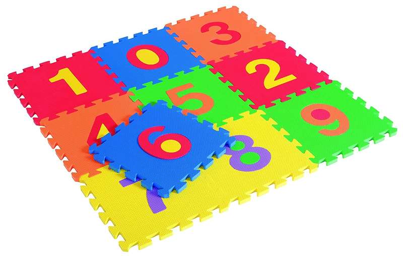 Number Foam Puzzle Play Mat 10 Piece