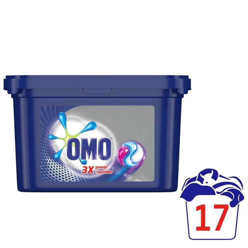 Omo Auto Capsules Concentrates 17's