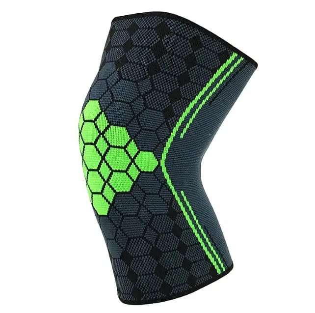 One Pair of Compression Knee Braces Support Sleeves