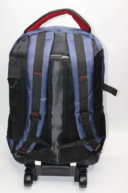 PRASDOS Maxi Trolley Backpack School Bag - Travel Bag 60cm X 40cm With Multiple Compartments