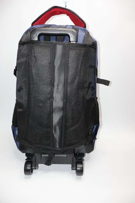 PRASDOS Maxi Trolley Backpack School Bag - Travel Bag 60cm X 40cm With Multiple Compartments