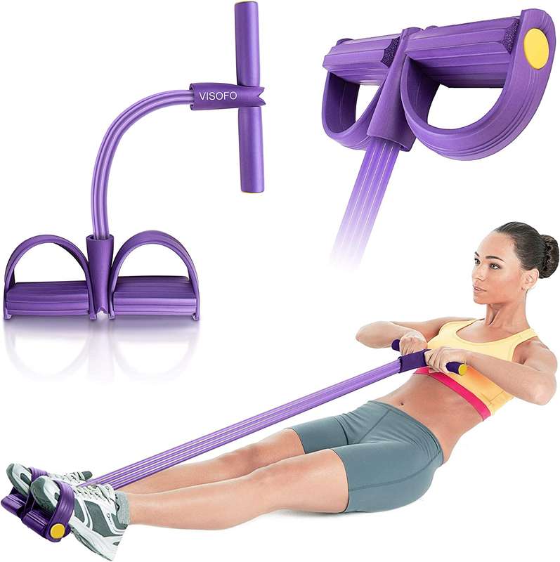 Pedal Resistance Band 4-Tube