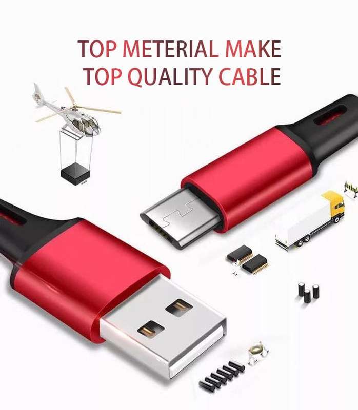 Phone and Android USB Universal Fast Charging Cable 3 in 1