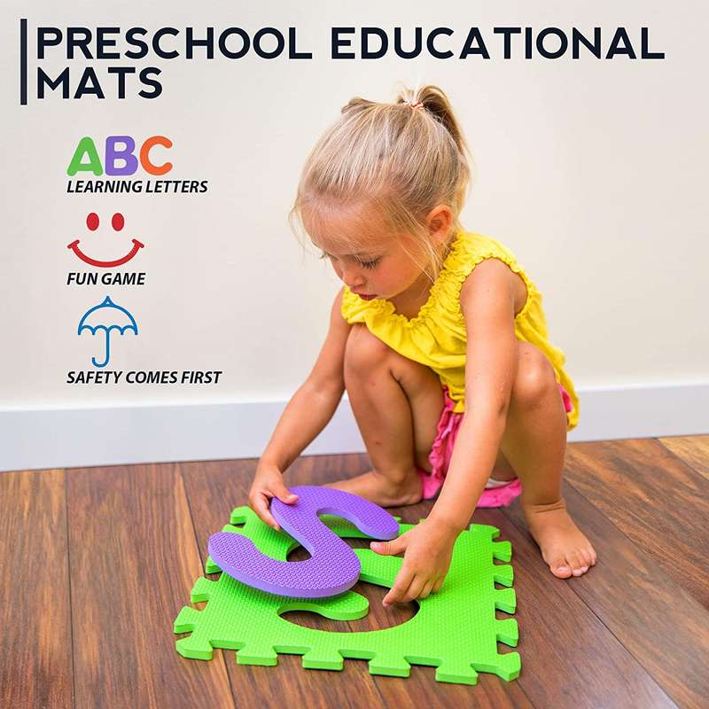 Puzzle Foam Alphabet Play Mat - 26 piece (280mm X 280mm Per Block)